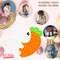 Easter Bunny Poppers, Bunny Carrot Pop Bubble Fidget Sensory Toy, Puzzle Popper, Easter Gifts for Kids,Toddler, Easter Basket for Toddlers Girl, Easter Toys, Stocking Easter Basket Stuffers (White)
